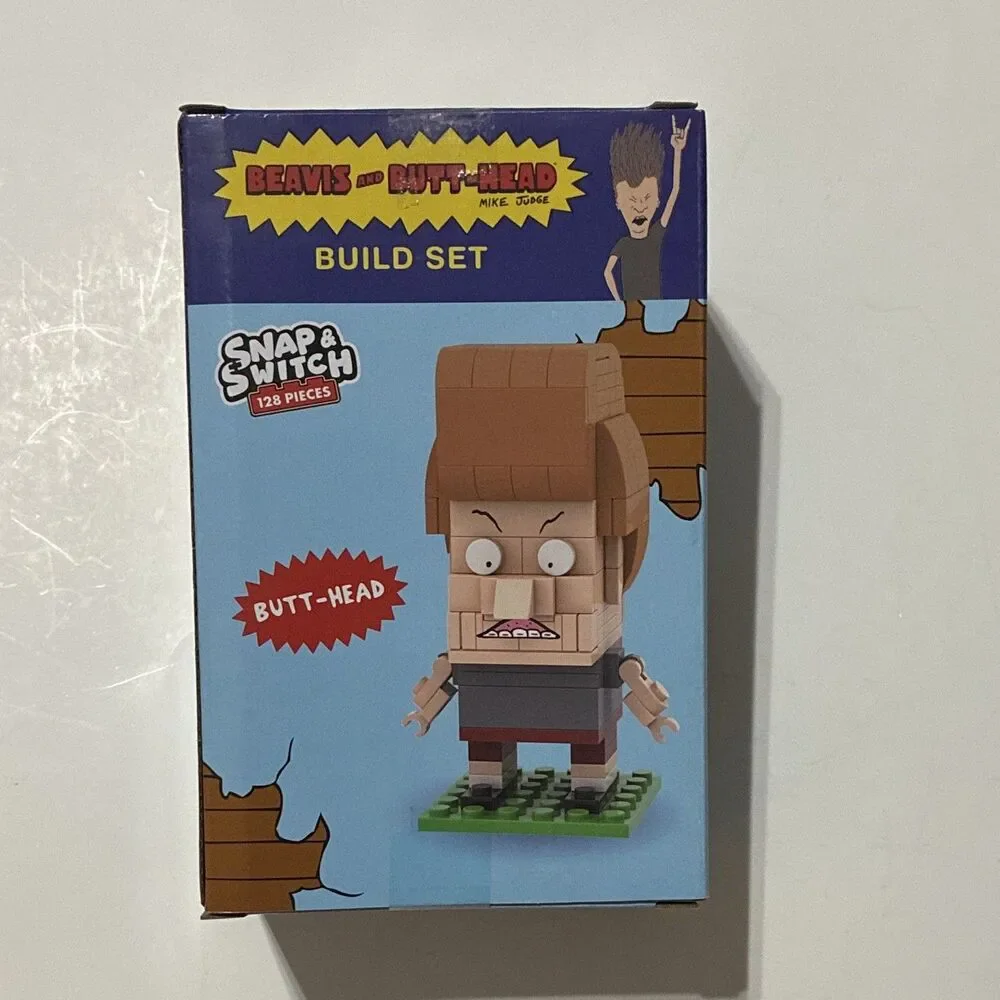 Beavis and Butt-Head Butt-Head Snap & Switch Build Set 128 Pieces Sealed Bags
